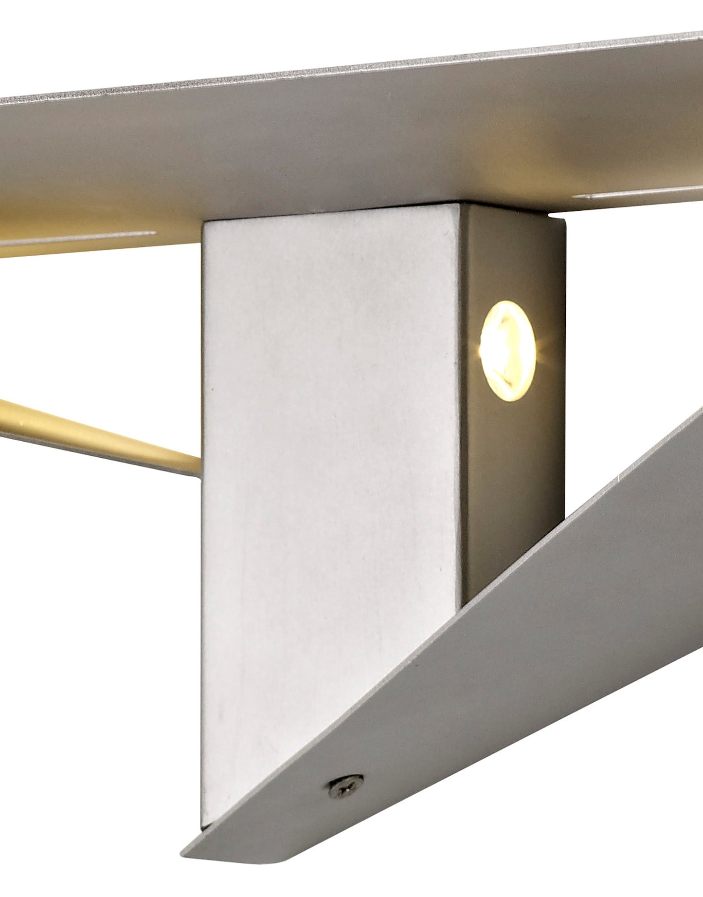 Tempest Wall Lamp, 2 x 3W LED, 3000K, 238lm, Silver Painted, 3yrs Warranty 2