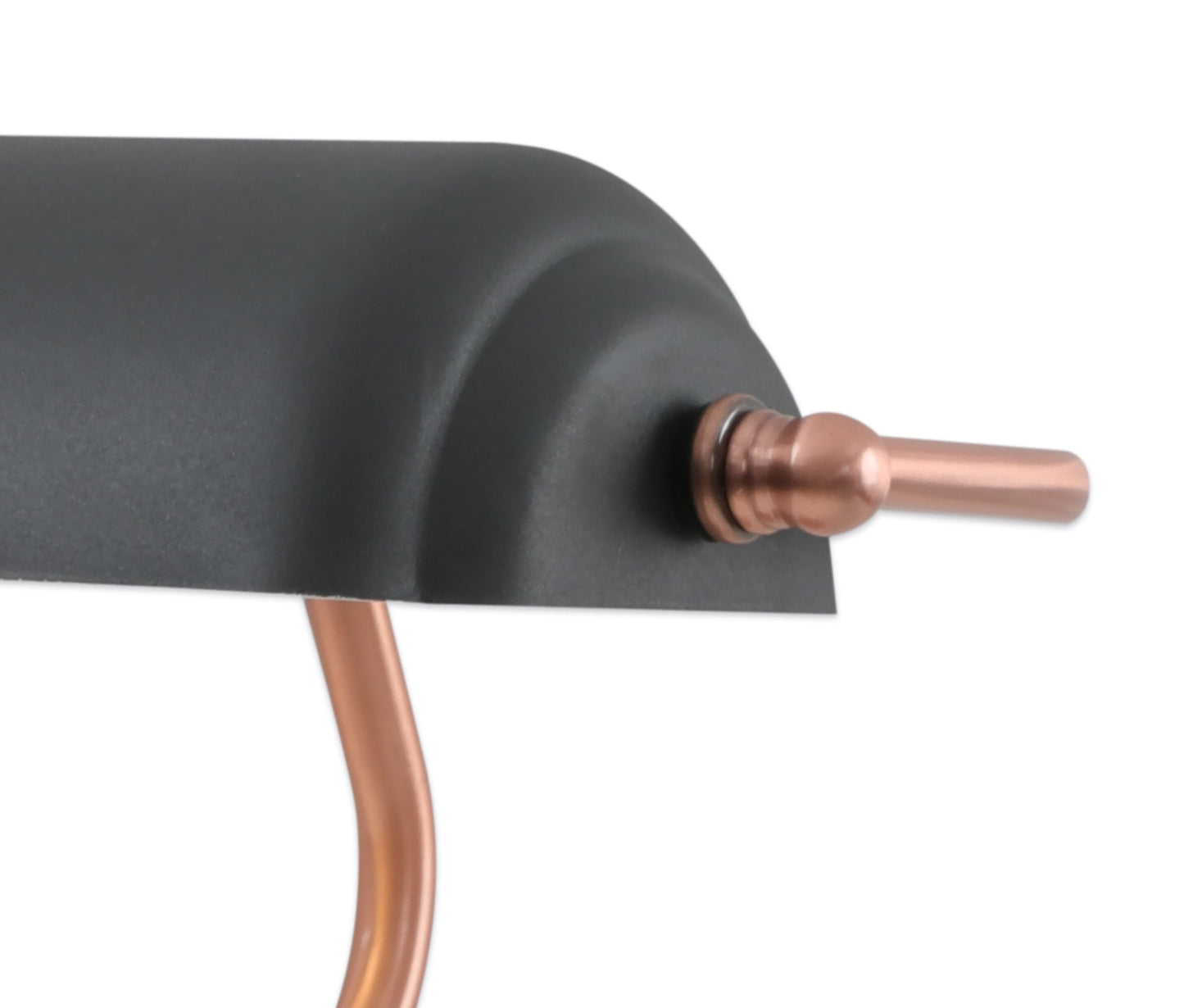 Toft Table Lamp 1 Light With Toggle Switch, Graphite and Copper