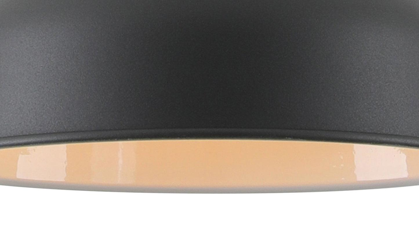 Toft Small Pendant, 1 x E27, Graphite and Copper and White