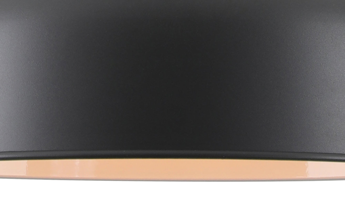 Toft Medium Pendant, 1 x E27, Graphite and Copper and White