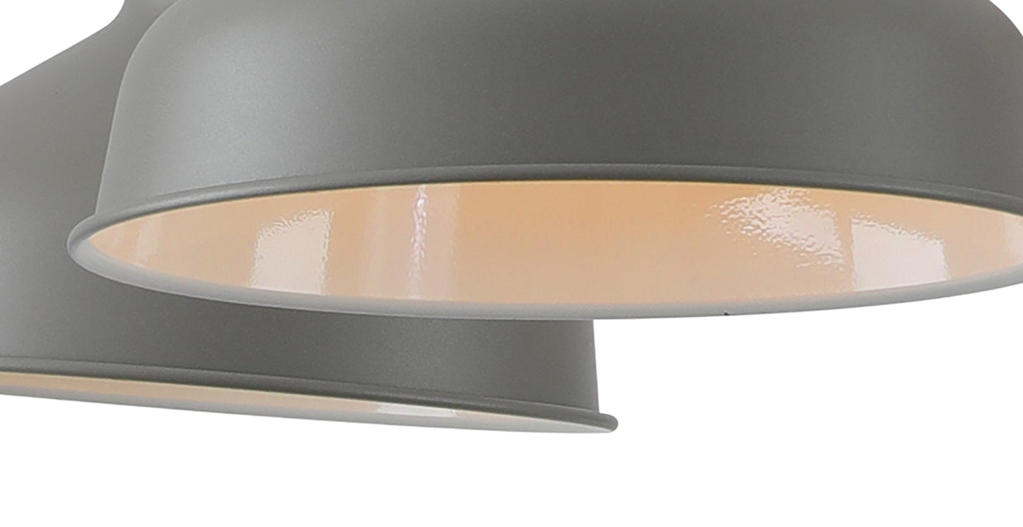 Toft Telescopic 5 Light, 5 x E27, Sand Grey and Copper and White