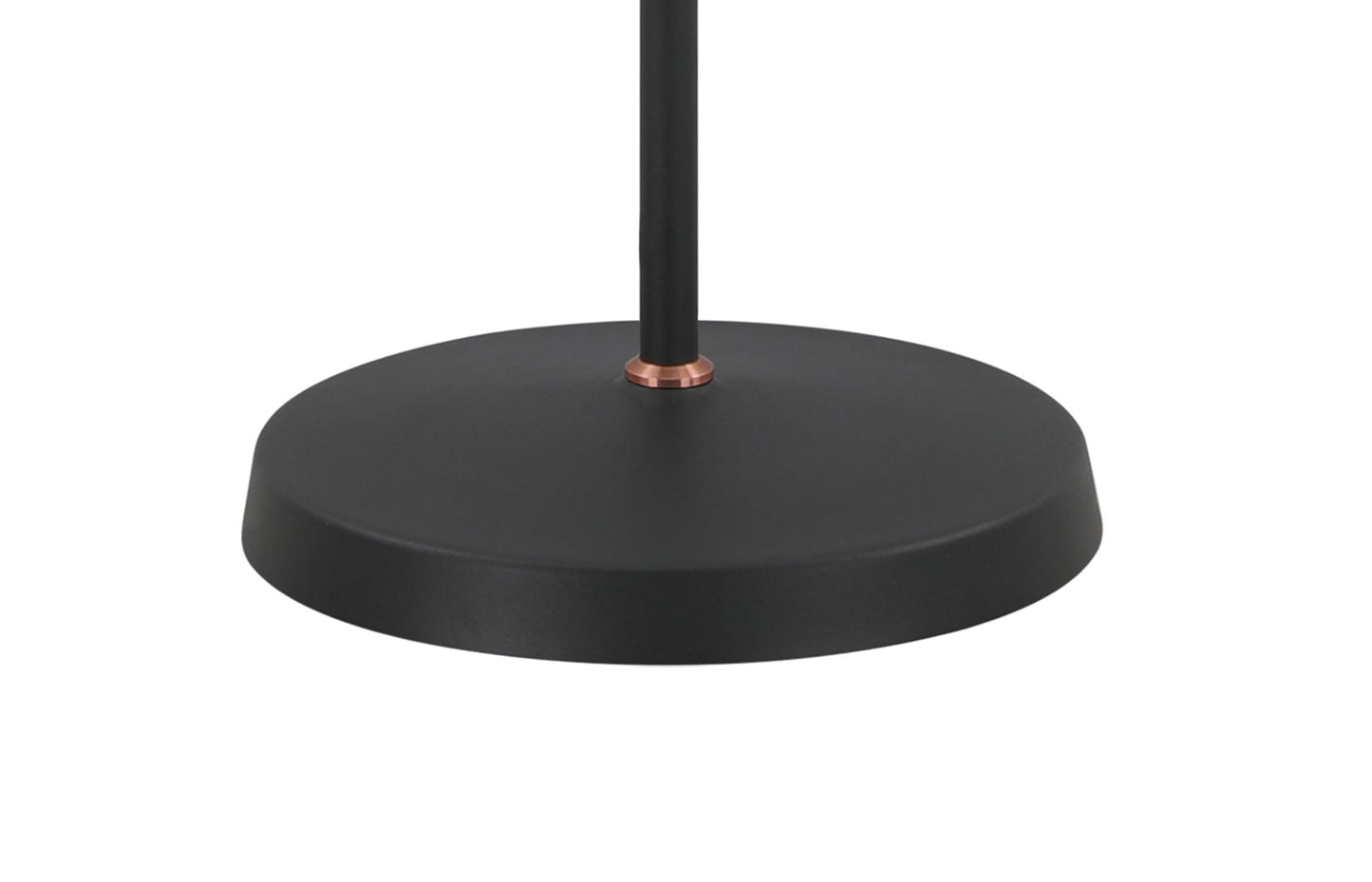Toft Adjustable Floor Lamp, 1 x E27, Graphite and Copper and White