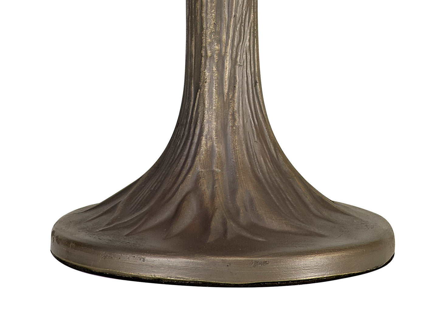 Rydal Tiffany 30cm Non-electric Shade Suitable For Pendant and Ceiling and Table Lamp, Amber and Cream and Crystal