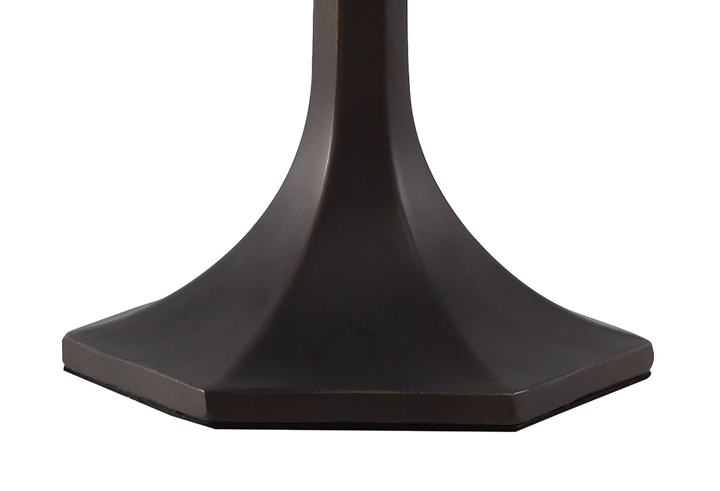 Rydal Tiffany 30cm Non-electric Shade Suitable For Pendant and Ceiling and Table Lamp, Amber and Cream and Crystal