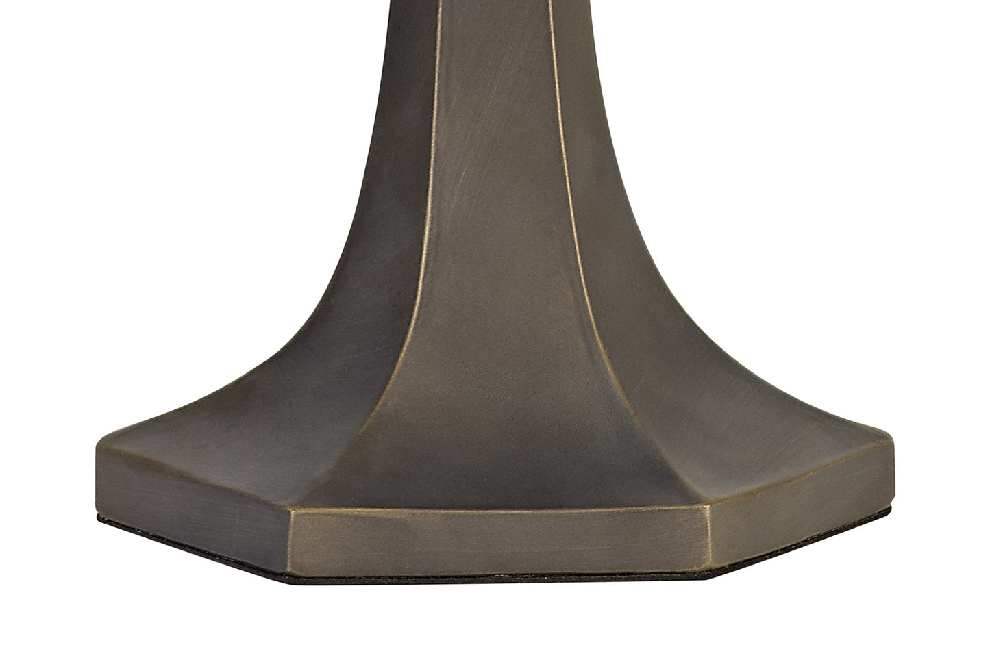Rydal Tiffany 40cm Shade Only Suitable For Pendant and Ceiling and Table Lamp, Amber and Cream and Crystal