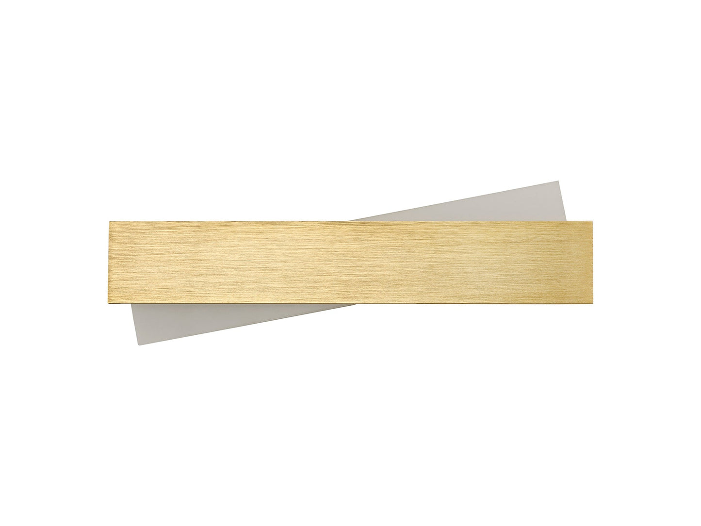 Weaver Wall Lamp, 1 x 8W LED, 3000K, 640lm, Brushed Gold and Frosted White, 3yrs Warranty 2
