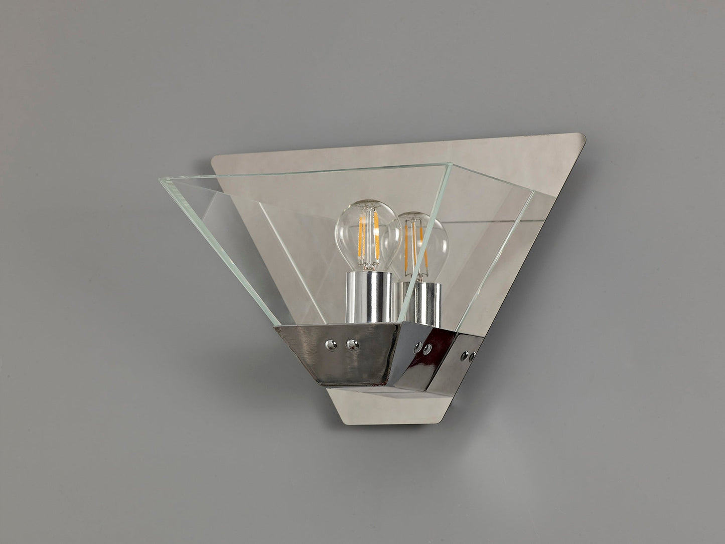 Whitley Wall Lamp, 1 Light E14, Polished Chrome 2