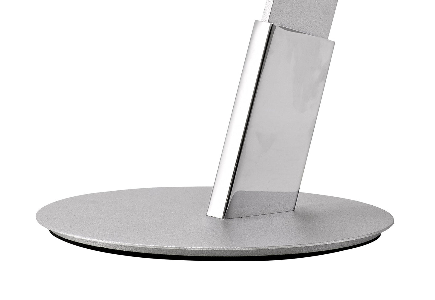 Willow Table Lamp, 1 x 10W LED, 3000K, 800lm, Silver and Polished Chrome, 3yrs Warranty