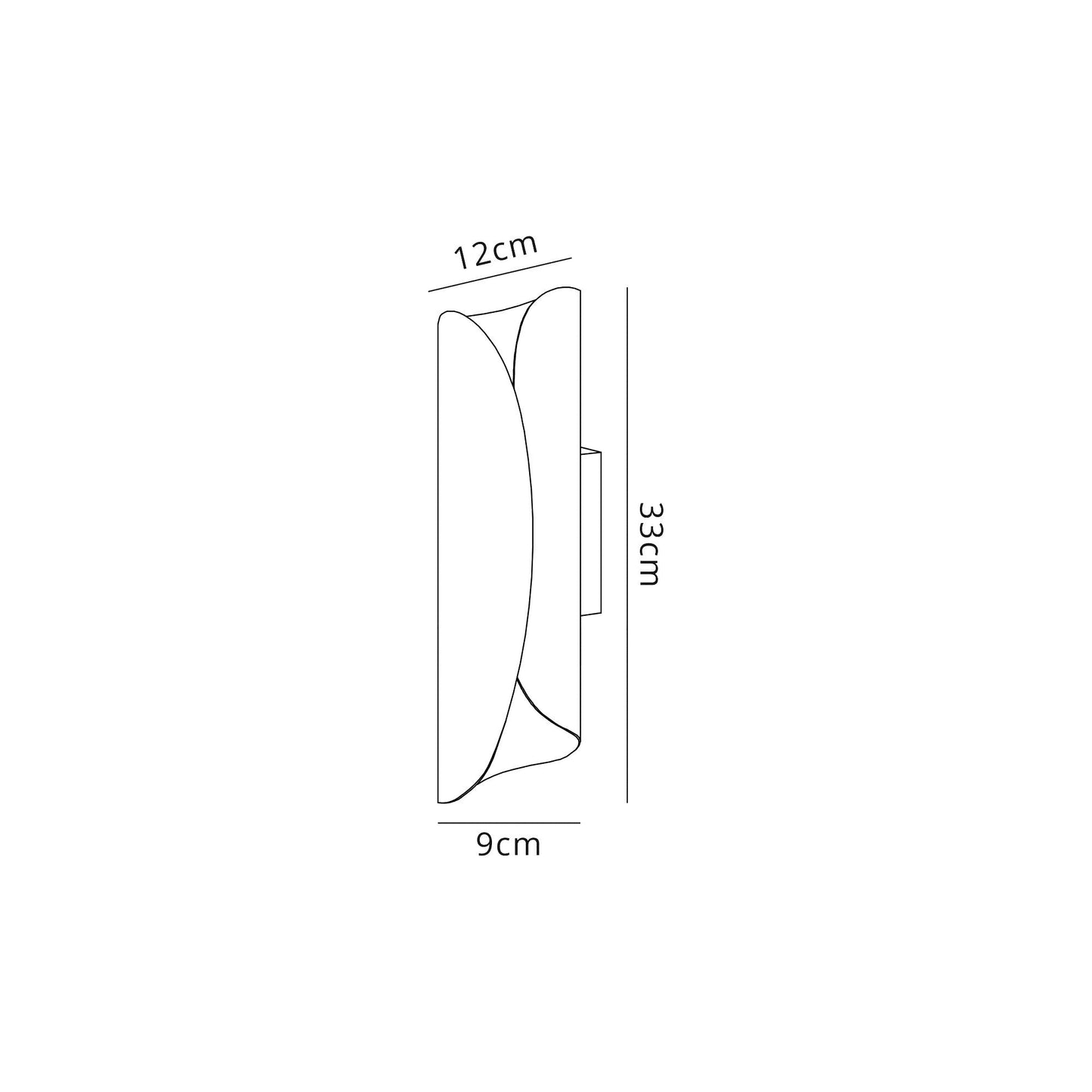Daresbury Wall Lamp, 1 x 7W LED, 3000K, 700lm, Sand Black and Polished Chrome, 3yrs Warranty
