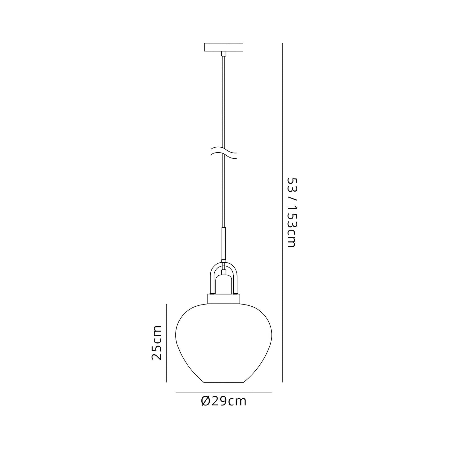 Belgrave Pendant, 1 x E27, Black Smoke & Clear and Polished Chrome