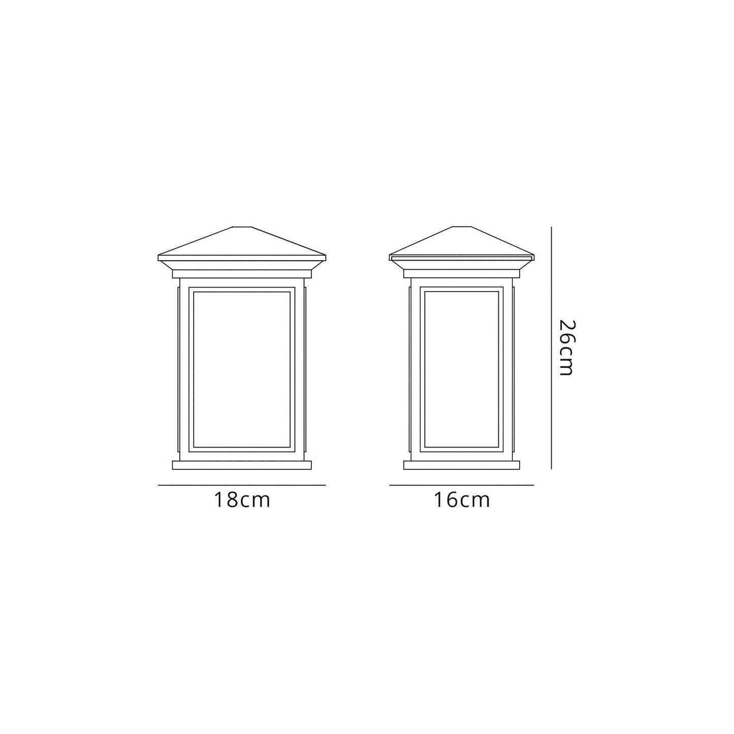 Jaskell Flush Wall Lamp, 1 x E27, IP54, Anthracite and Clear Seeded Glass, 2yrs Warranty