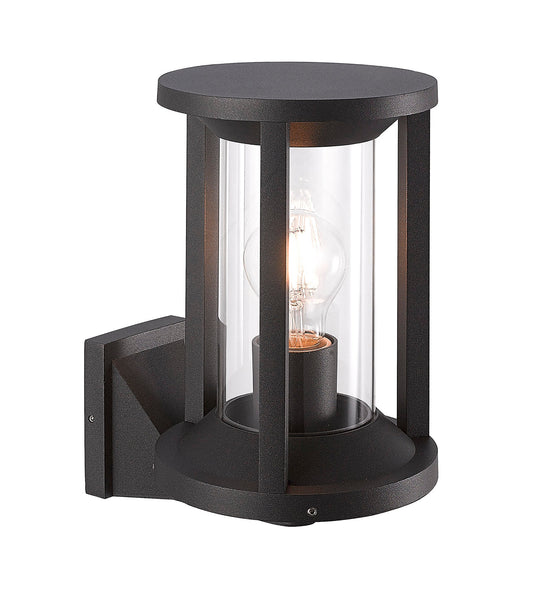 Acacia Wall Lamp Lantern, 1 x E27, IP65, Anthracite, 2yrs Warranty 2
