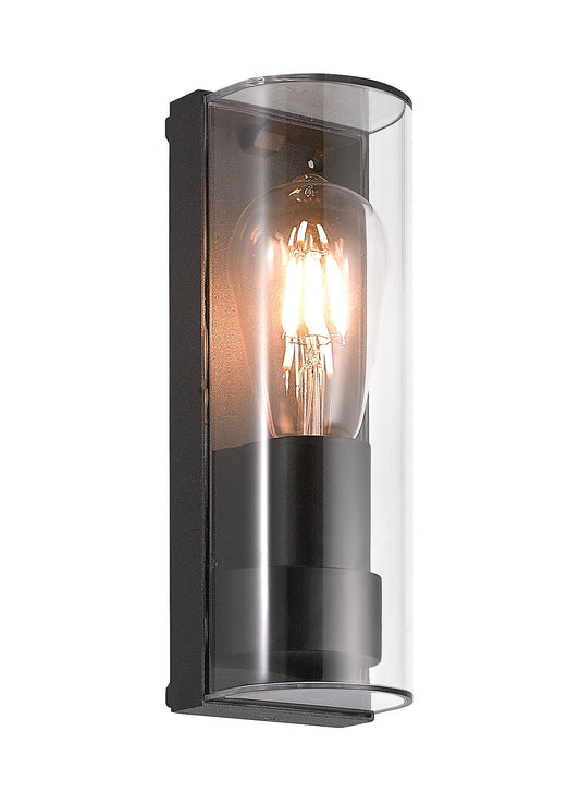 Acacia Wall Lamp Curved, 1 x E27, IP65, Anthracite, 2yrs Warranty 2
