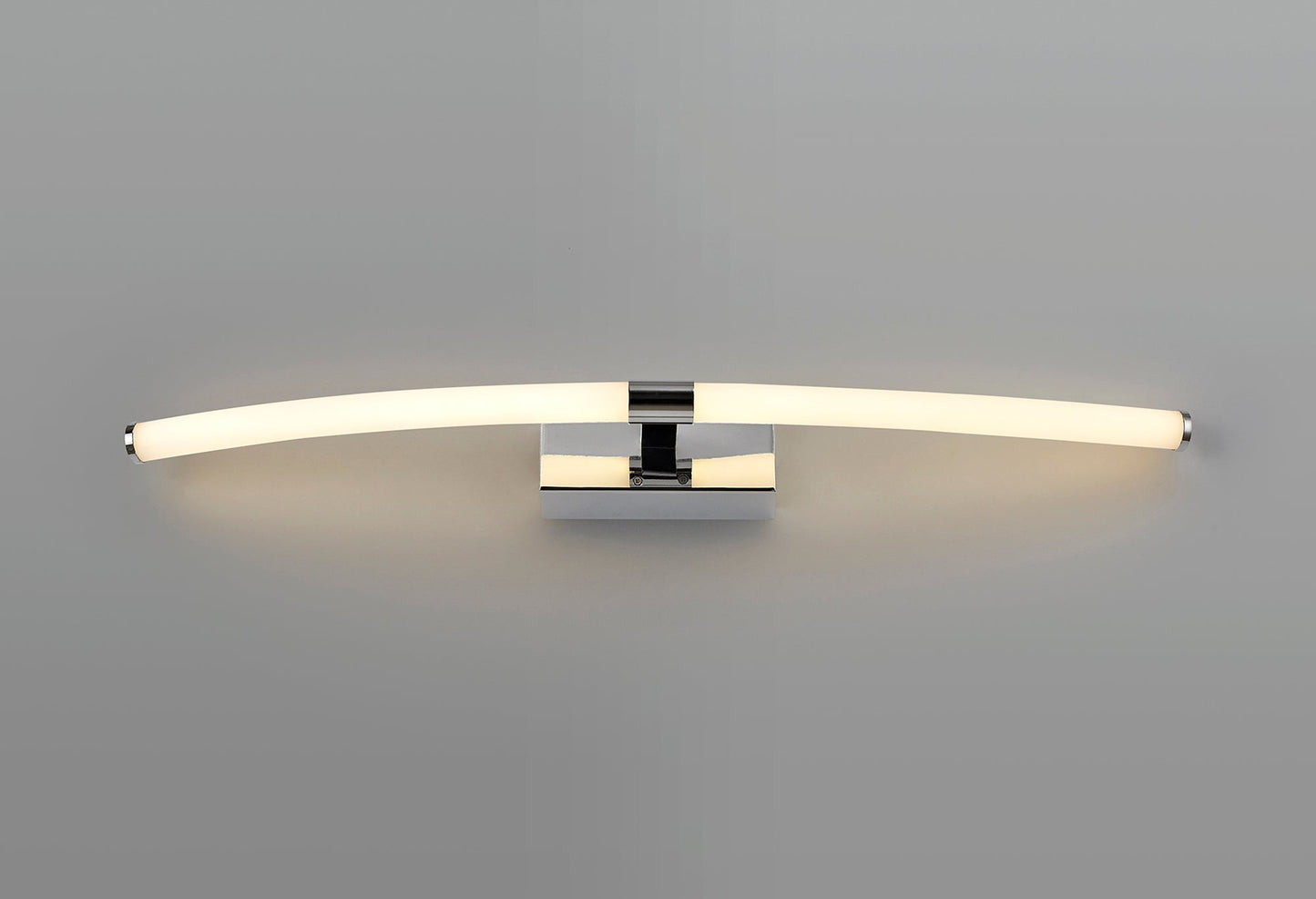 Aldford Wall Lamp Large, 2 x 6W LED, 3000K, 840lm, IP44, Polished Chrome, 3yrs Warranty