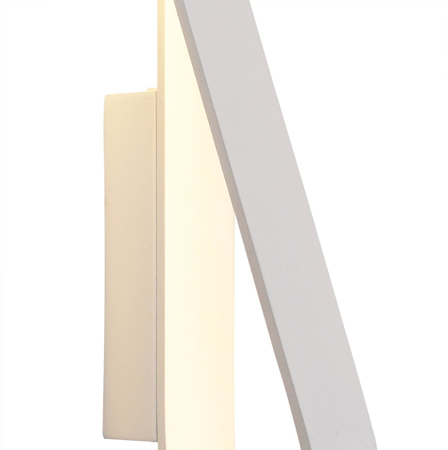 Ash Wall Lamp, 1 x 12W LED, 3000K, 840lm, Sand White, 3yrs Warranty