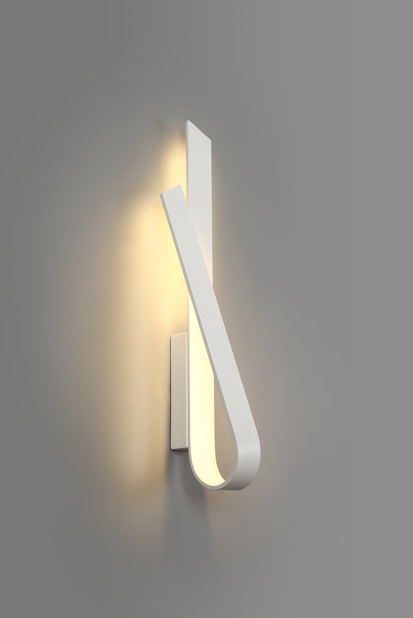 Ash Wall Lamp, 1 x 12W LED, 3000K, 840lm, Sand White, 3yrs Warranty
