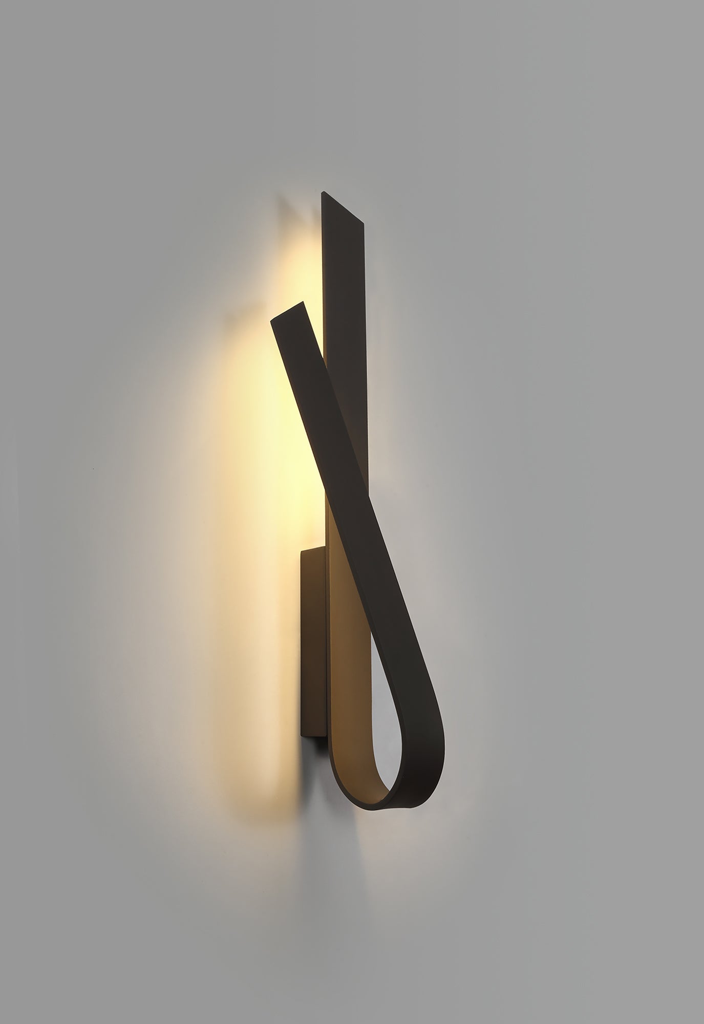 Ash Wall Lamp, 1 x 12W LED, 3000K, 840lm, Sand Anthracite, 3yrs Warranty