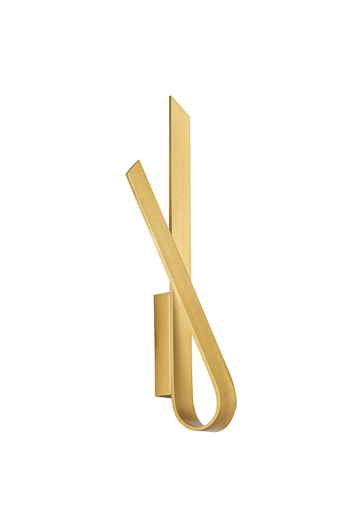 Ash Wall Lamp, 1 x 12W LED, 3000K, 840lm, Sand Gold, 3yrs Warranty