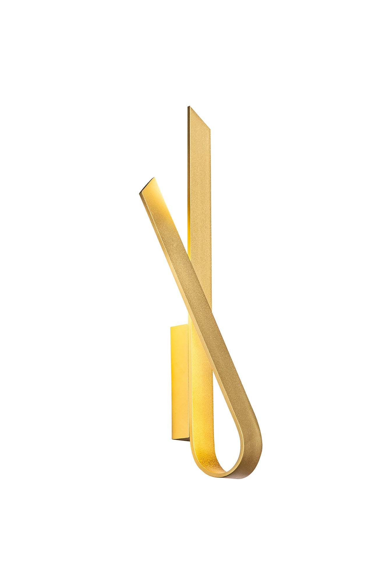 Ash Wall Lamp, 1 x 12W LED, 3000K, 840lm, Sand Gold, 3yrs Warranty