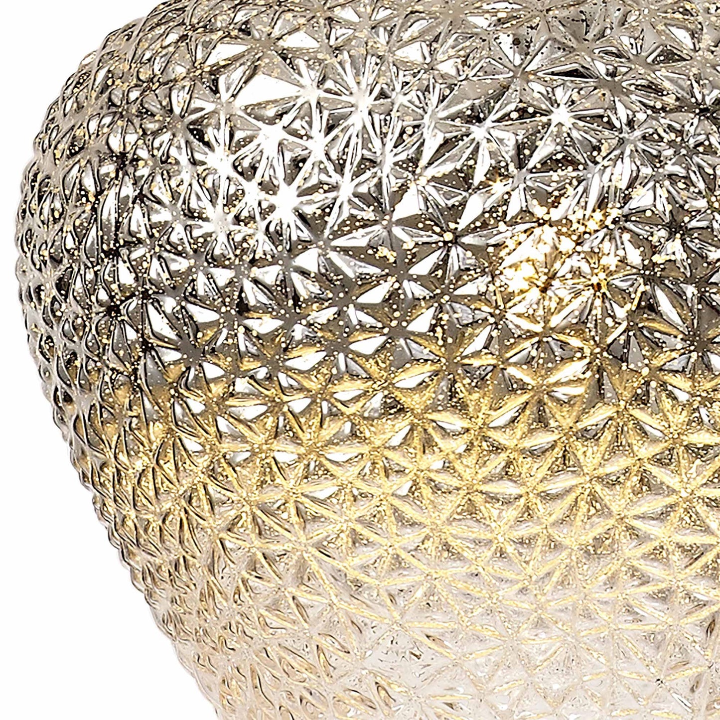 Belgrave Pendant, 1 x E27, Black Smoke & Clear and Polished Chrome