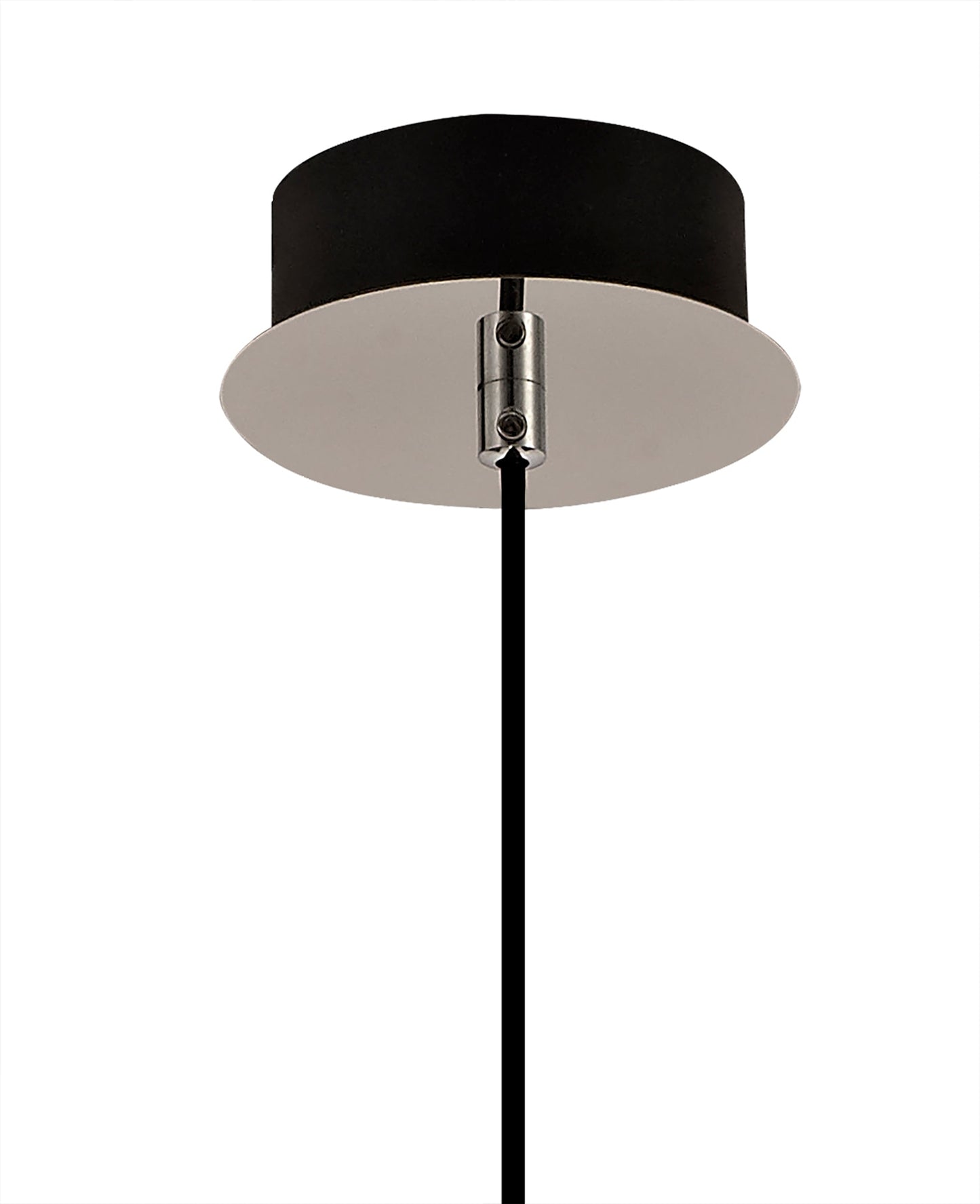 Bosley Pendant, 1 x 8W LED, 4000K, 720lm, Smoked and Black, 3yrs Warranty