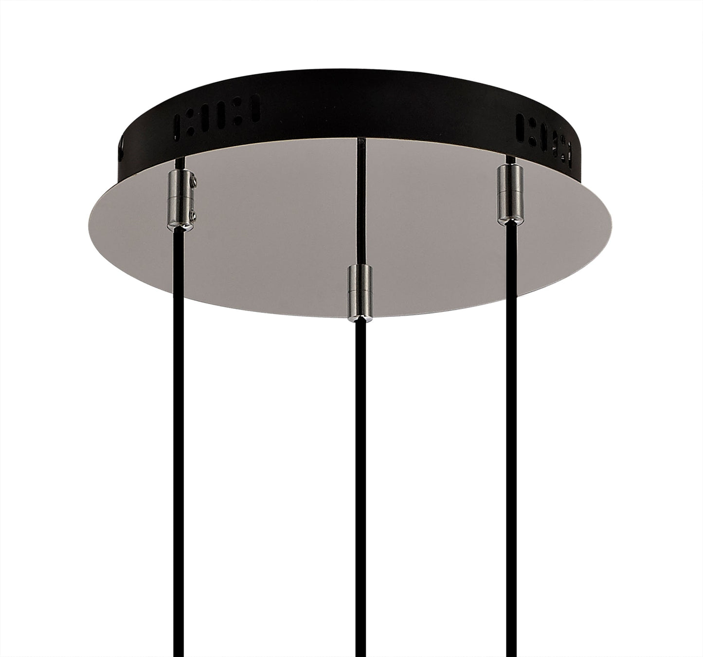 Bosley Multiple Pendant, 3 x 8W LED, 4000K, 2160lm, Smoked, Copper & Champagne and Black, 3yrs Warranty