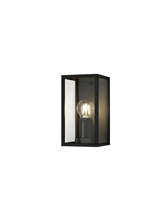 Briar Flush Wall Lamp, 1 x E27, IP54, Graphite Black, 2yrs Warranty 2