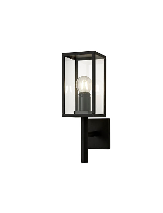 Briar Upward Wall Lamp, 1 x E27, IP54, Graphite Black, 2yrs Warranty 2