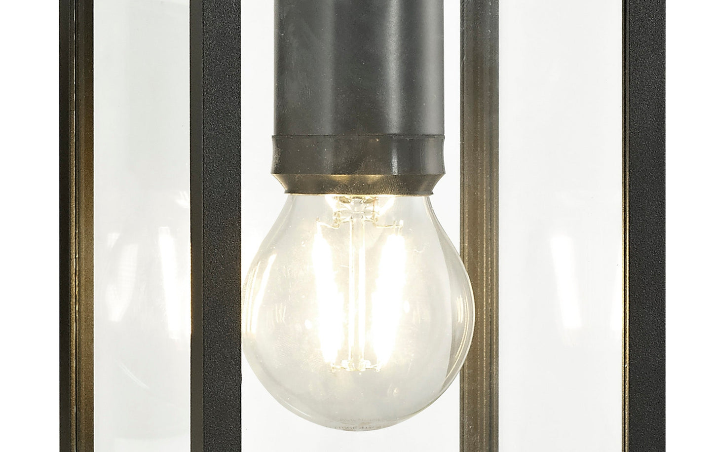 Briar Downward Wall Lamp, 1 x E27, IP54, Graphite Black, 2yrs Warranty 2