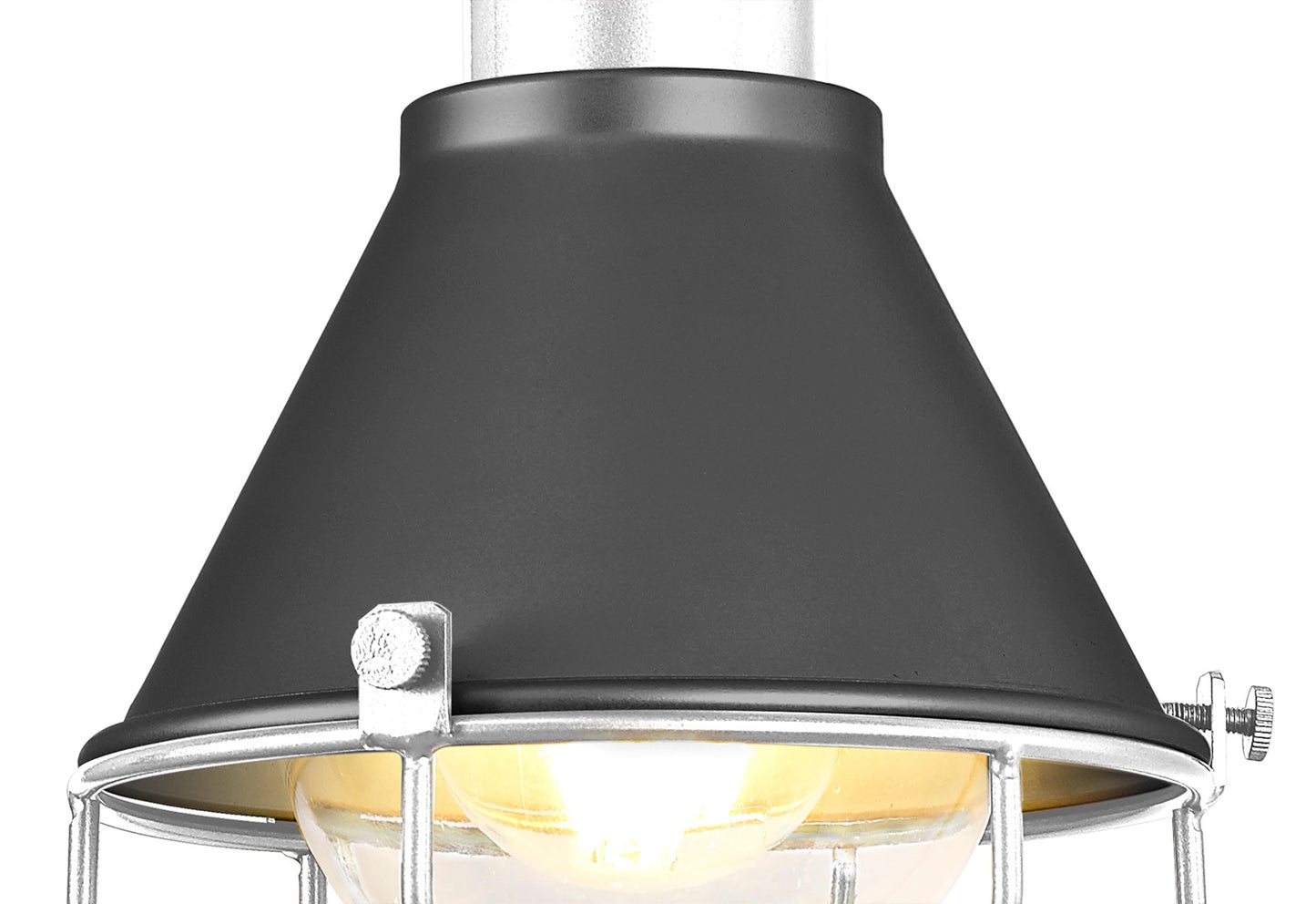 Buttermere Wall Lamp, 1 Light E27, IP65, Anthracite and Matt White, 2yrs Warranty