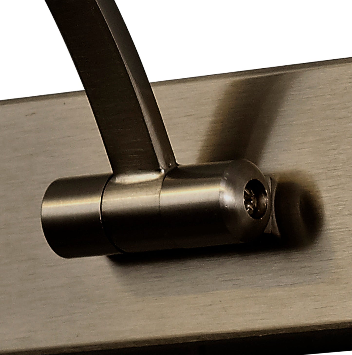 Chorley Small 1 Arm Wall Lamp and Picture Light, 1 x 6W LED, 3000K, 470lm, Bronze, 3yrs Warranty