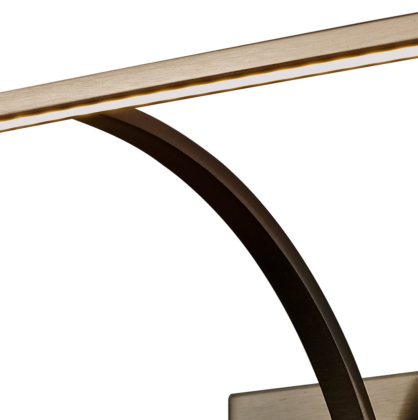 Chorley Small 1 Arm Wall Lamp and Picture Light, 1 x 6W LED, 3000K, 470lm, Bronze, 3yrs Warranty