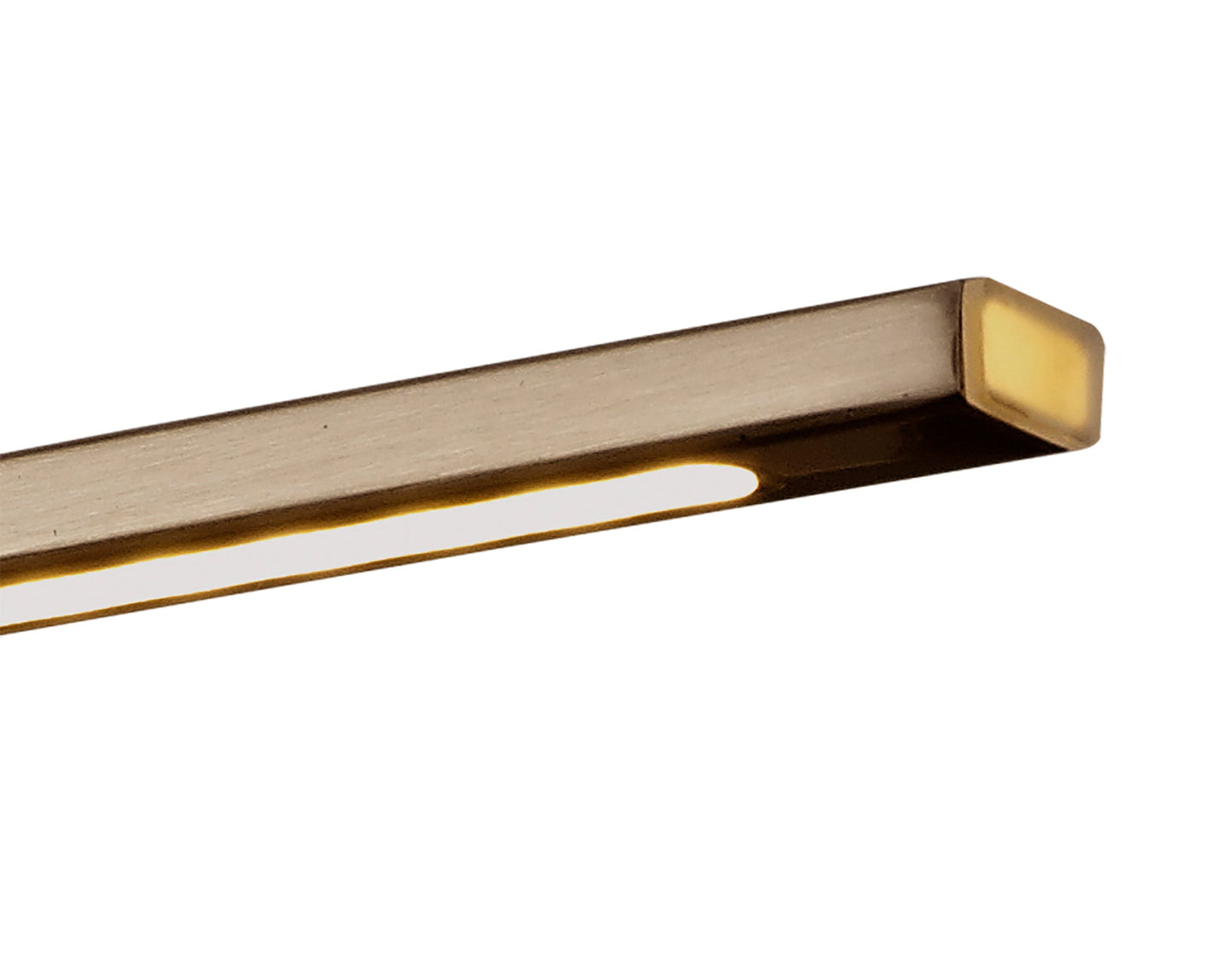 Chorley Small 1 Arm Wall Lamp and Picture Light, 1 x 6W LED, 3000K, 470lm, Bronze, 3yrs Warranty