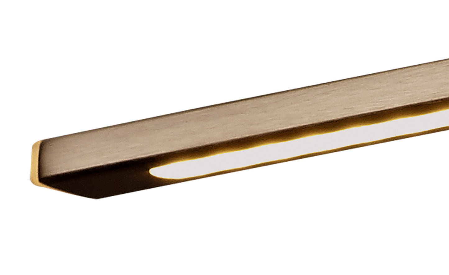 Chorley Small 1 Arm Wall Lamp and Picture Light, 1 x 6W LED, 3000K, 470lm, Bronze, 3yrs Warranty