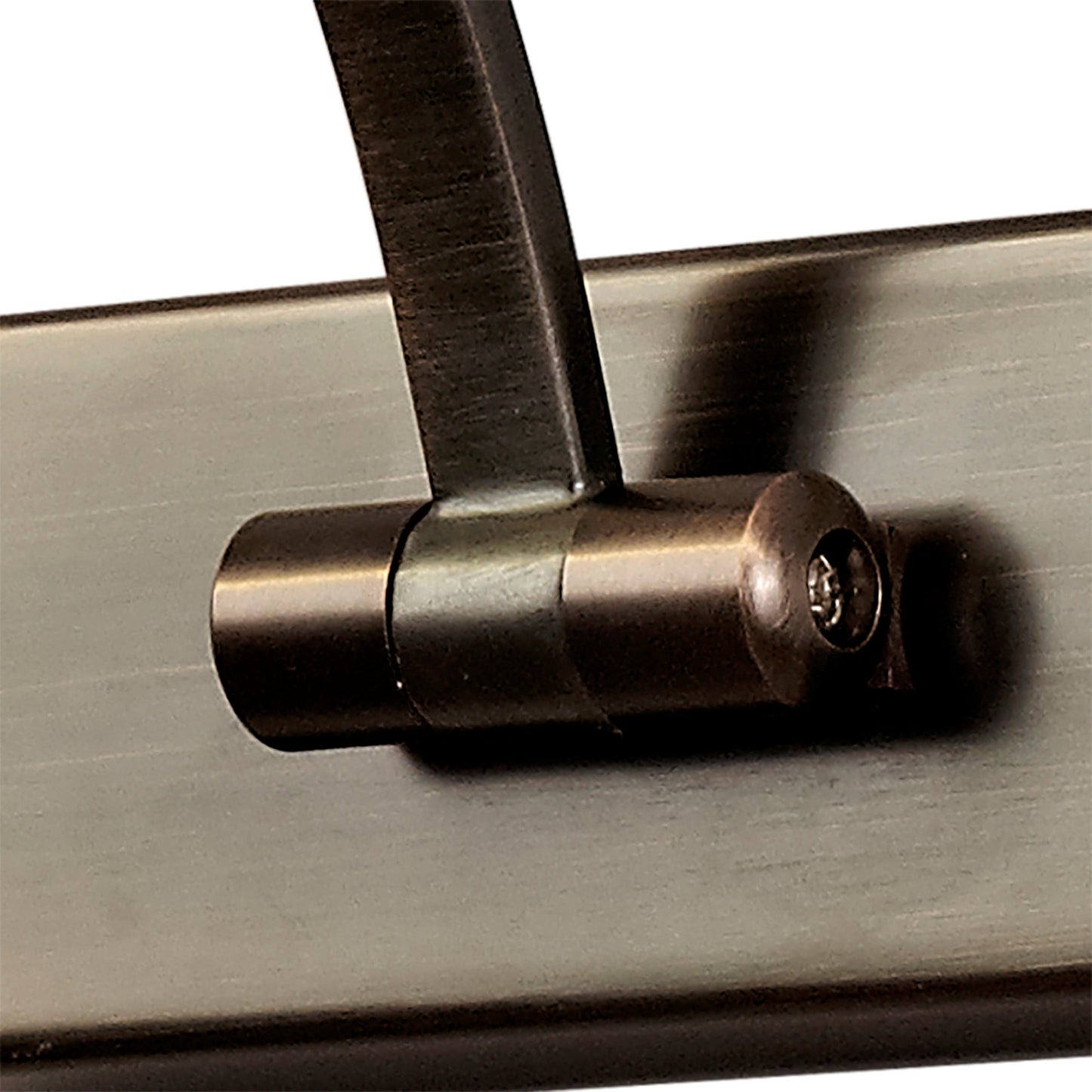 Chorley Large 1 Arm Wall Lamp and Picture Light, 1 x 10W LED, 3000K, 850lm, Bronze, 3yrs Warranty