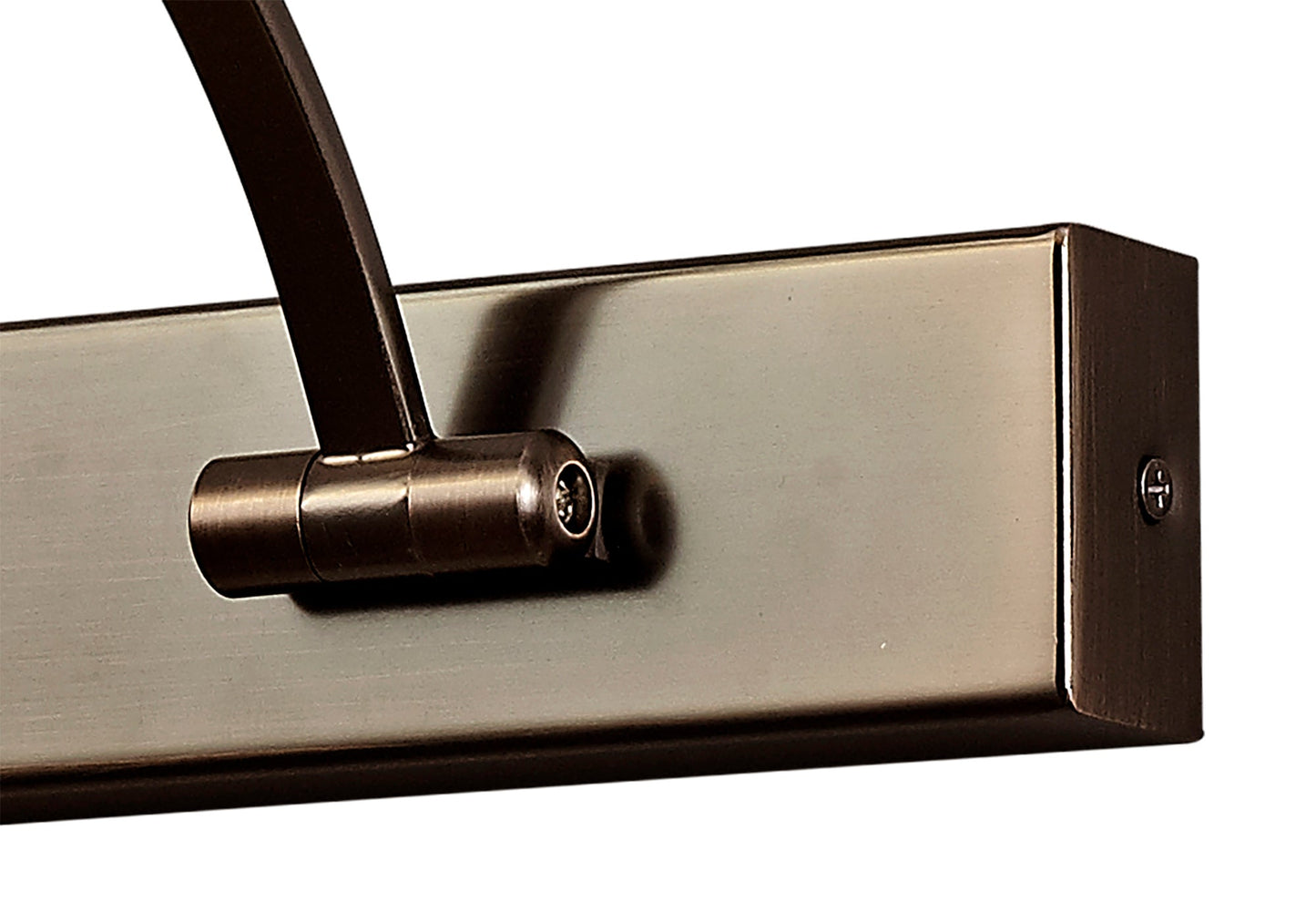 Chorley Small 2 Arm Wall Lamp and Picture Light, 1 x 14W LED, 3000K, 1070lm, Bronze, 3yrs Warranty