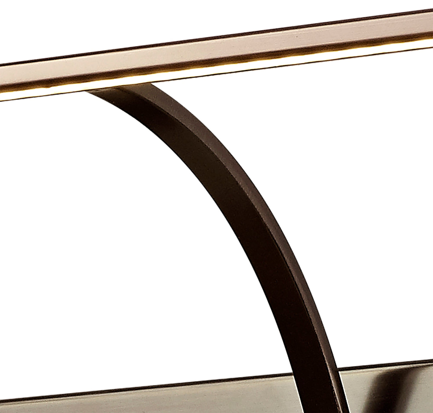 Chorley Small 2 Arm Wall Lamp and Picture Light, 1 x 14W LED, 3000K, 1070lm, Bronze, 3yrs Warranty