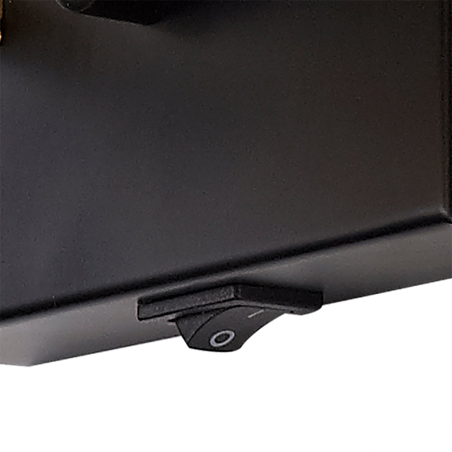 Christleton Wall Lamp Switched, 1 Light E14, Matt Black and Polished Gold