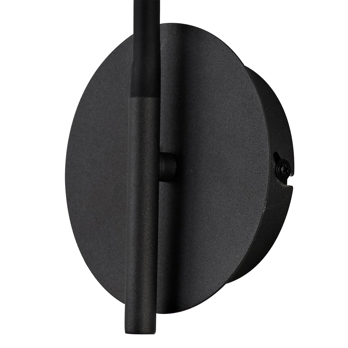 Clifton Wall Lamp, 1 Light Adjustable Switched, 1 x 5W LED, 3000K, 311lm, Black and Satin Copper, 3yrs Warranty