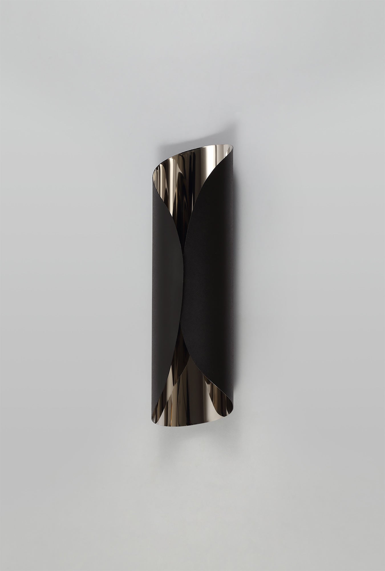 Daresbury Wall Lamp, 1 x 7W LED, 3000K, 700lm, Sand Black and Polished Chrome, 3yrs Warranty