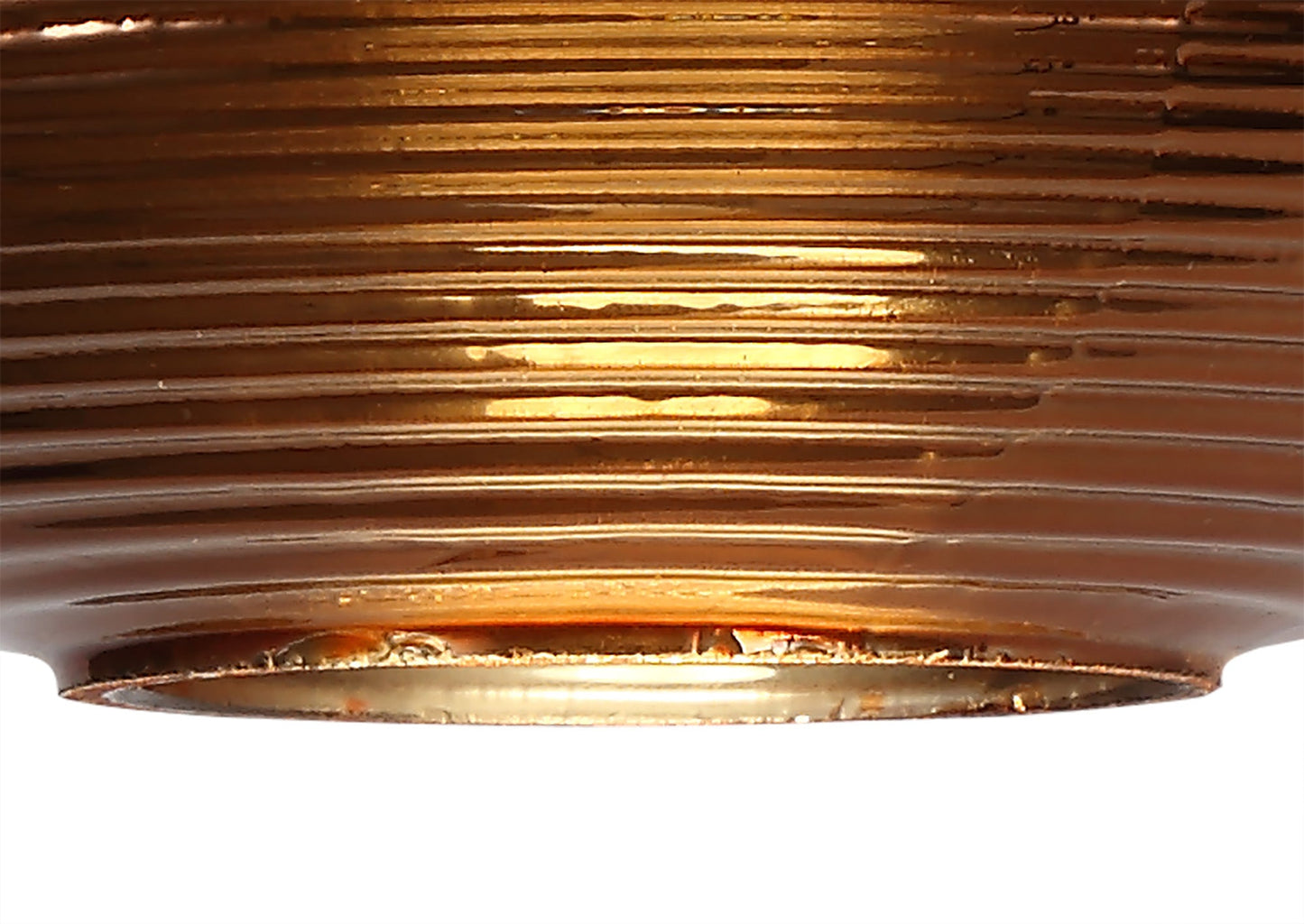 Dingle Wall Lamp Switched, 1 x 8W LED, 4000K, Copper and Polished Chrome, 3yrs Warranty
