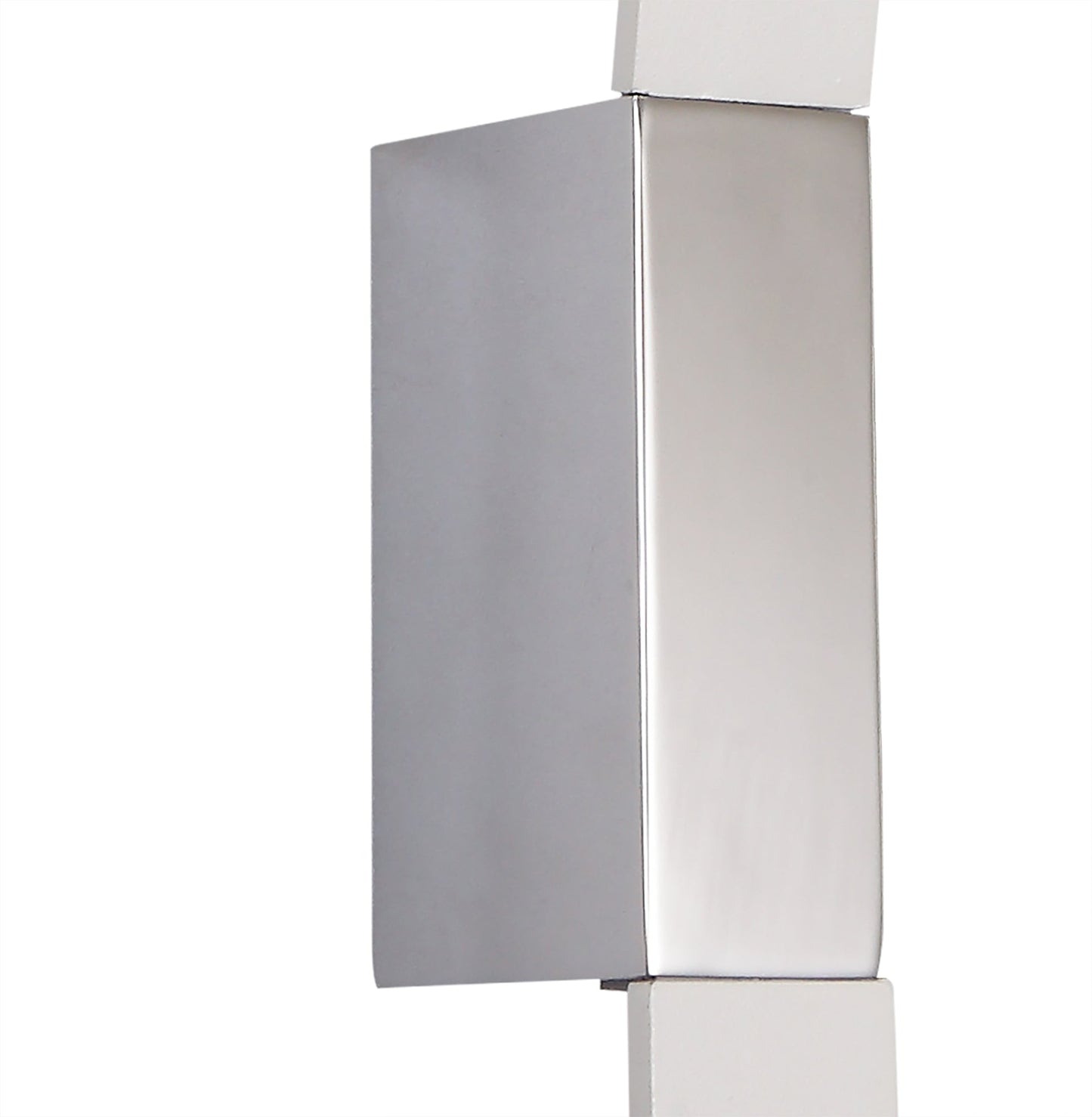 Foden Wall Lamp, 1 x 8W LED, 3000K, 560lm, Sand White and Polished Chrome, 3yrs Warranty
