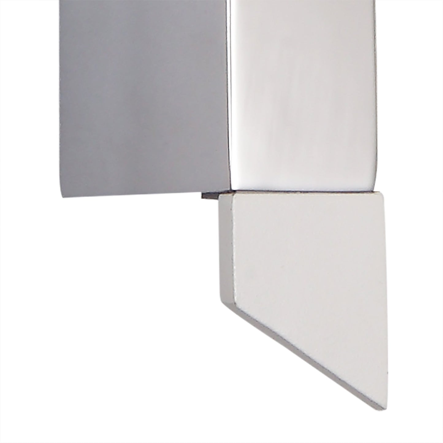 Foden Wall Lamp, 1 x 8W LED, 3000K, 560lm, Sand White and Polished Chrome, 3yrs Warranty