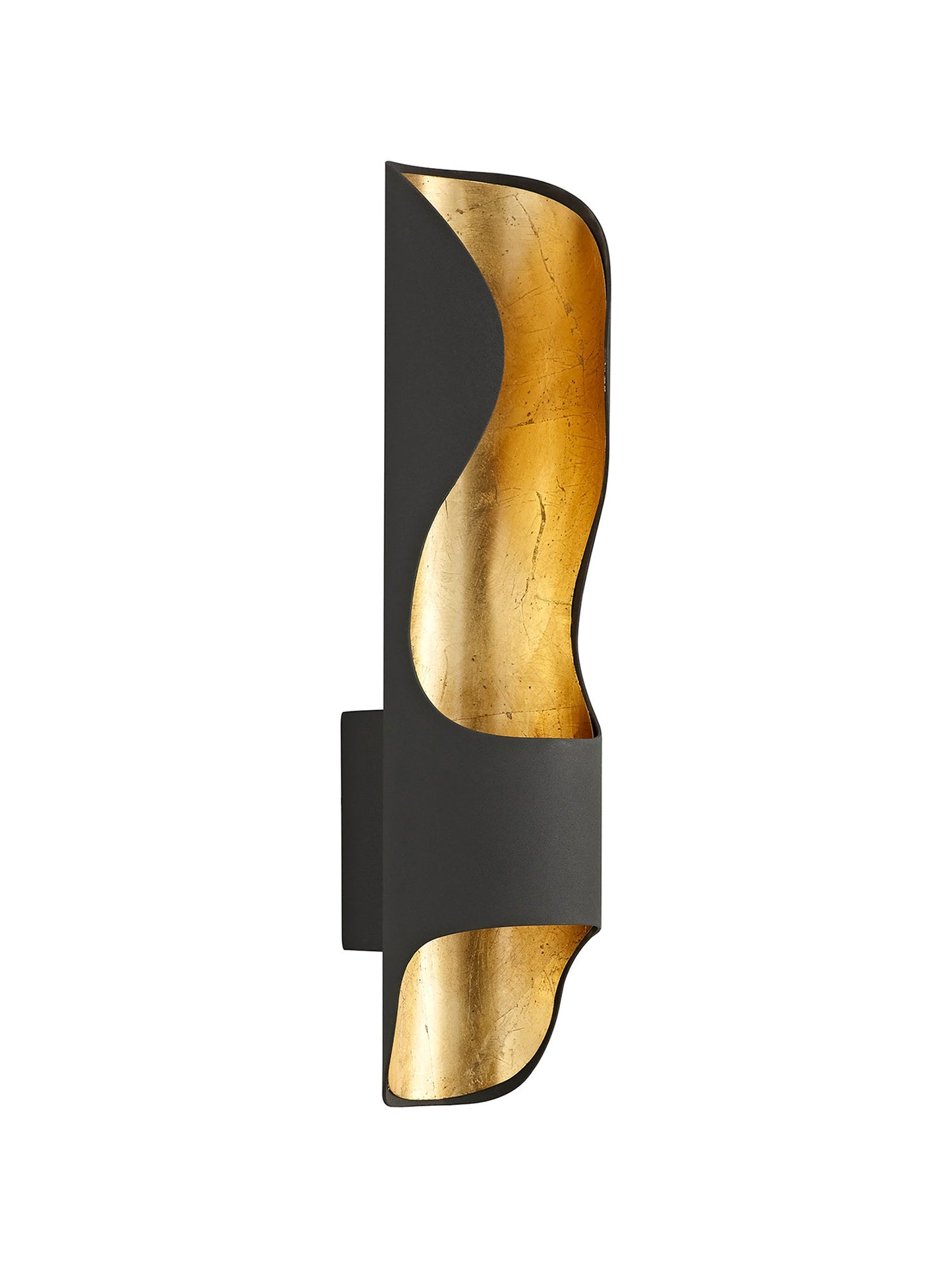Haddon Wall Lamp, 1 x 8W LED, 3000K, 640lm, Anthracite and Gold Leaf, 3yrs Warranty 2