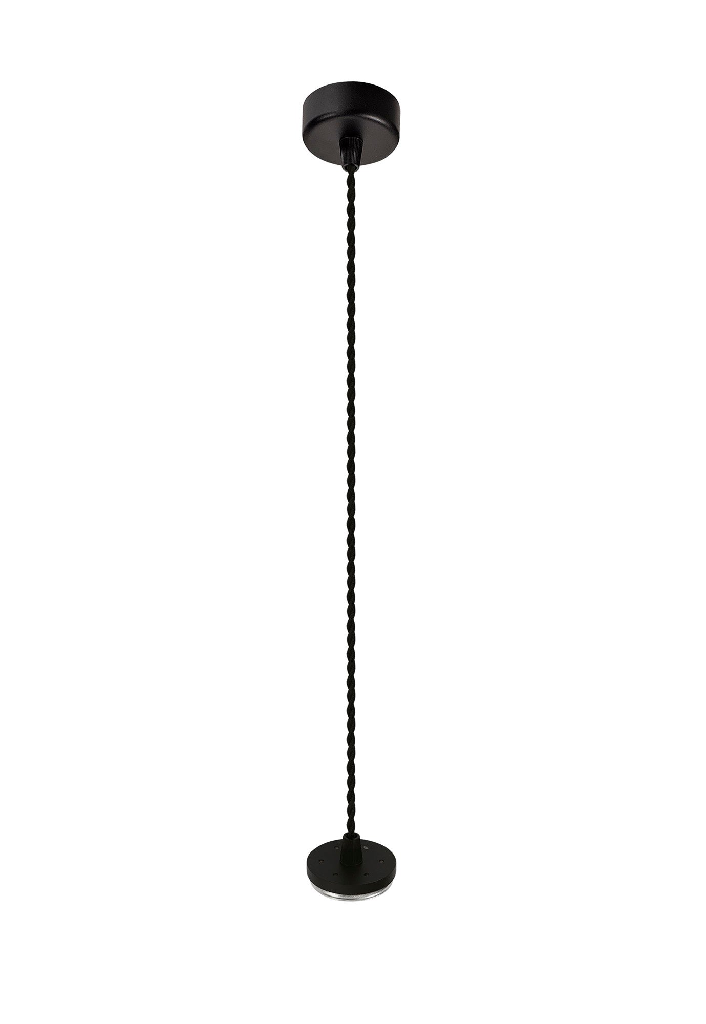 Heyes Pendant Light Kit 2m, 1 x GU10, Sand Black