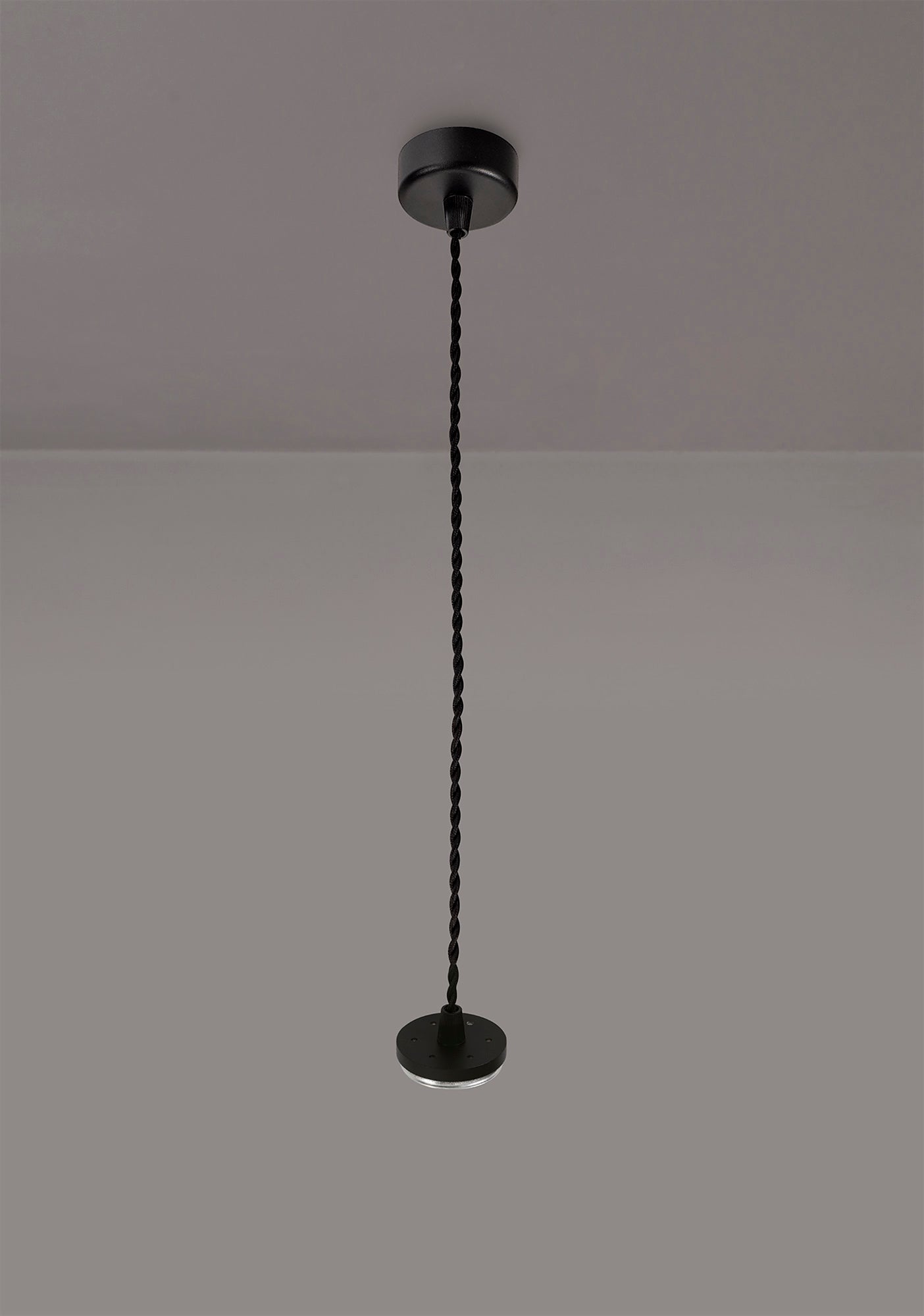 Heyes Pendant Light Kit 2m, 1 x GU10, Sand Black