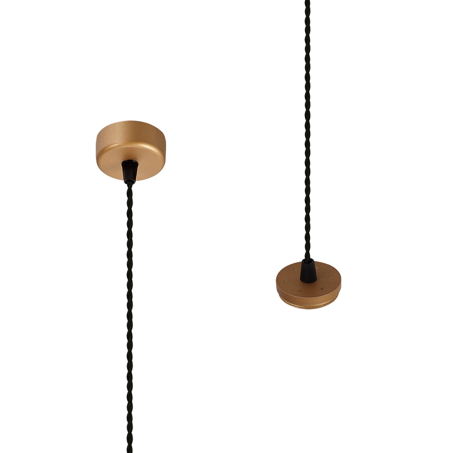 Heyes Pendant Light Kit 2m, 1 x GU10, Champagne Gold