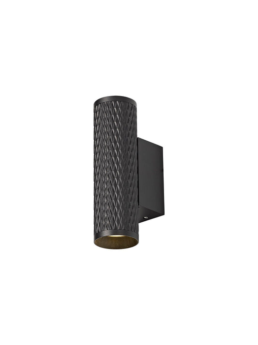 Heyes Wall Lamp, 2 x GU10, Sand Black