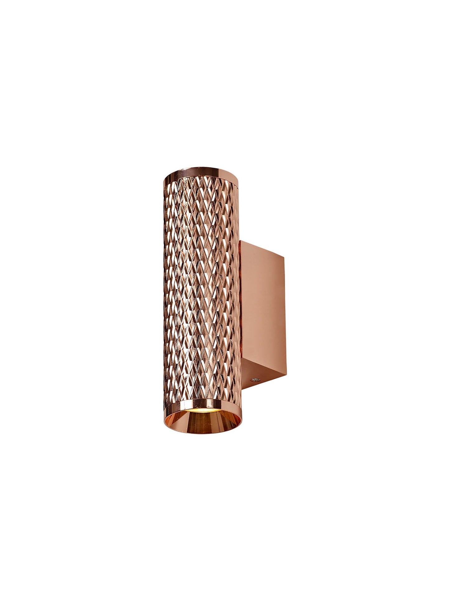 Heyes Wall Lamp, 2 x GU10, Rose Gold