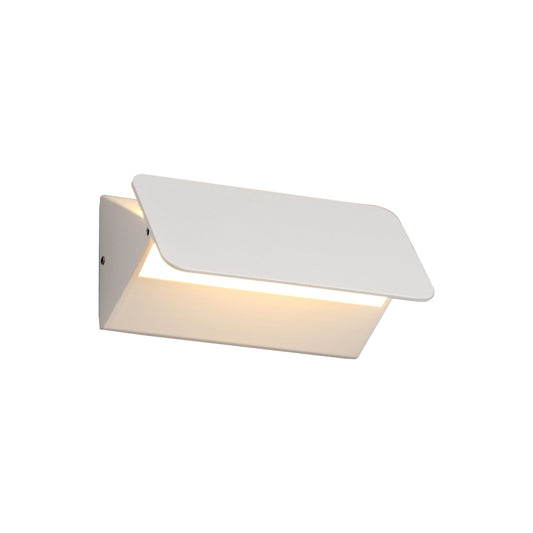 Hoo Up & Downward Lighting Wall Lamp, 1 x 5W LED, 3000K, 190lm, IP54, Sand White, 3yrs Warranty